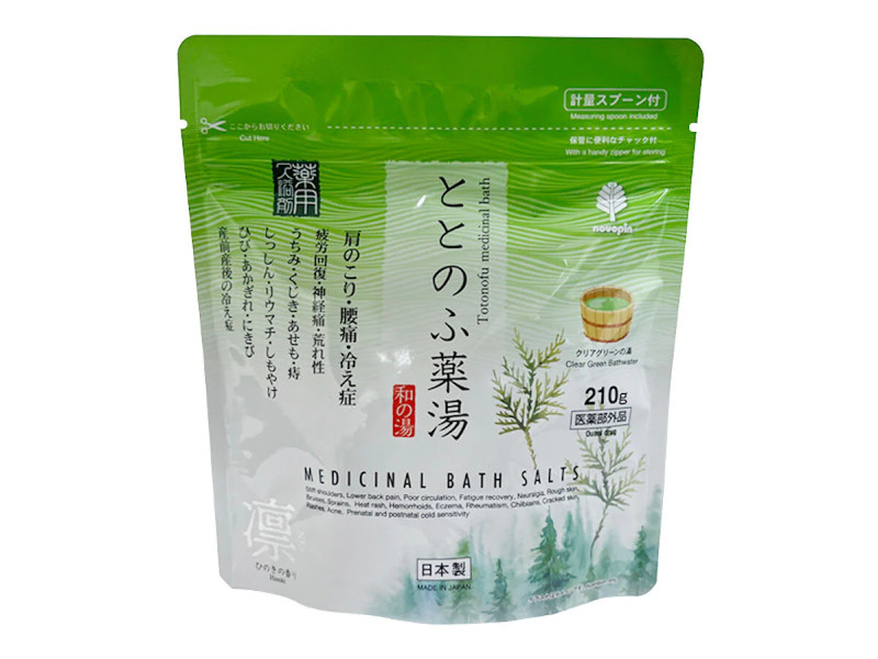 ととのふ薬湯　ひのきの香り　２１０ｇ